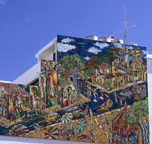Besuchen Sie La Palma - Museum auf der Straße. Contemporary Art Forum